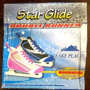 Starglide Size 11 Junior Girls Double Runner Beginner Figure Ice Skate Pink NWOT